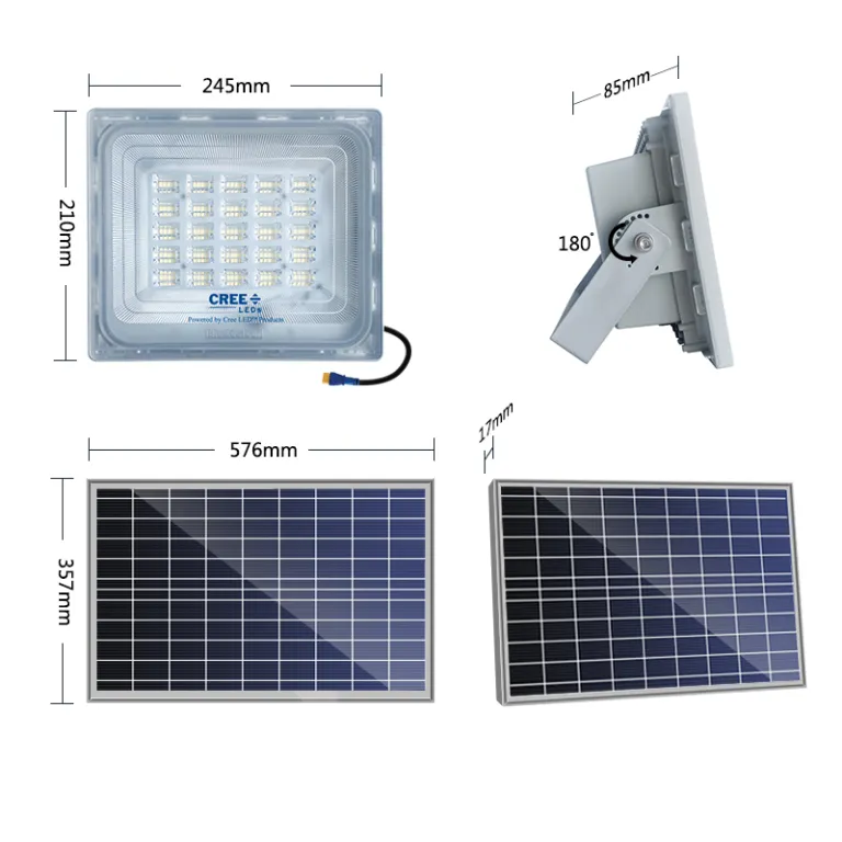 Iluminación LED en sistemas de energía renovable