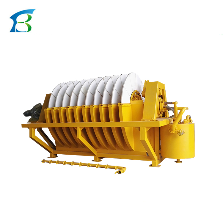 1-30 tons / h 1-60 M2 China Durable Ceramic Disc Vacuum Filter For Mining Dewatering