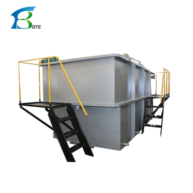 Potato washing wastewater treatment plant, quick removal of BOD, COD, SS