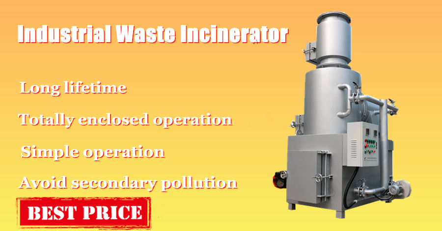 Hospital Waste Disposal Machinery 10-500 kg/hr Economic Smokeless Incinerator For Medical Waste
