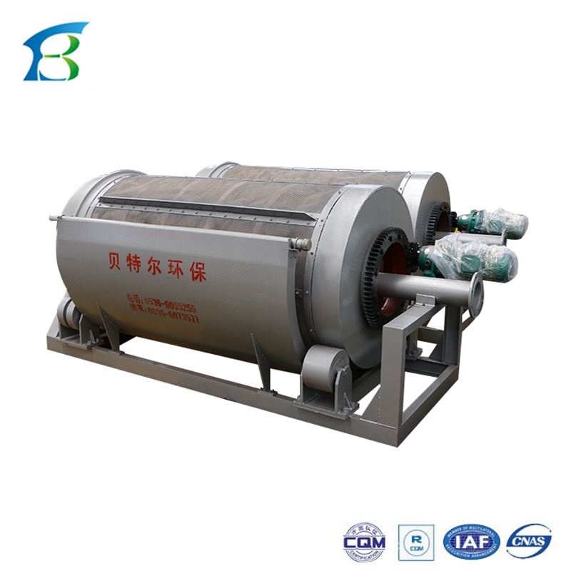 50-500 cbm/hr. Solid-liquid separation Rotary Drum Filter Water filtration system