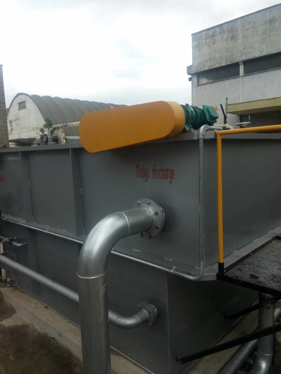 Dissolved Air Floatation Machine DAF machine for food sewage treatment