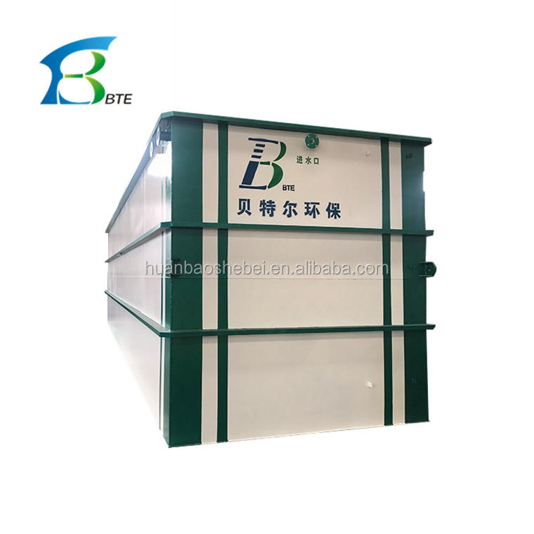 Portable Buried Integrated/package Hospital Frp Domestic Wastewater Plant Sewage Treatment