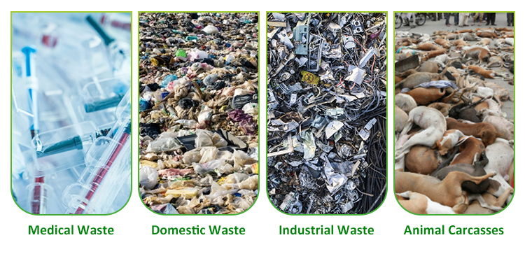 Waste Incinerator Precious Metal Recycling Domestic Waste Incineration Medical Waste Incinerator Environment-friendly Smokeless