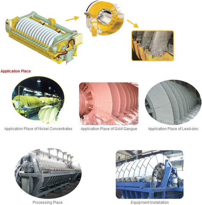 1-60 m2 Hot Selling Ceramic Vacuum Filter For Mining Wastewater Dewatering