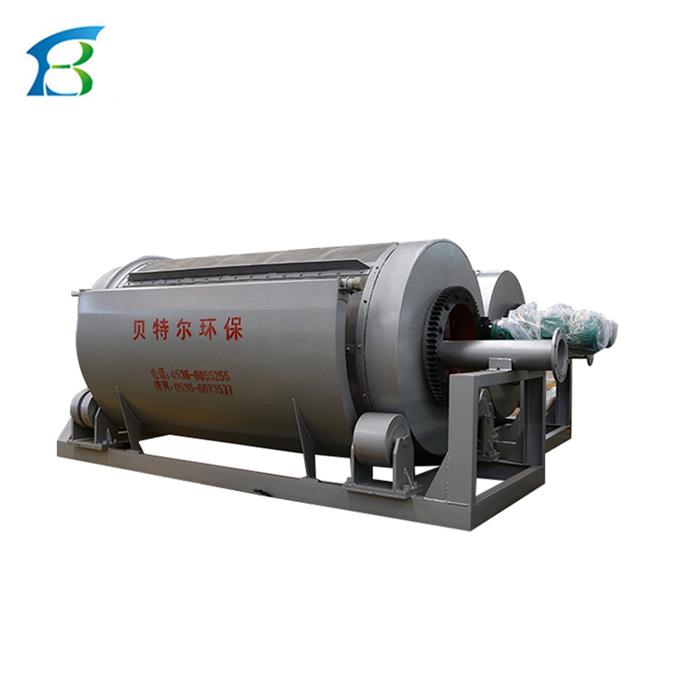 50 - 500 Cbm / H , Different Models Rotating Drum Filter Used In Fish Farm Water Treatment System