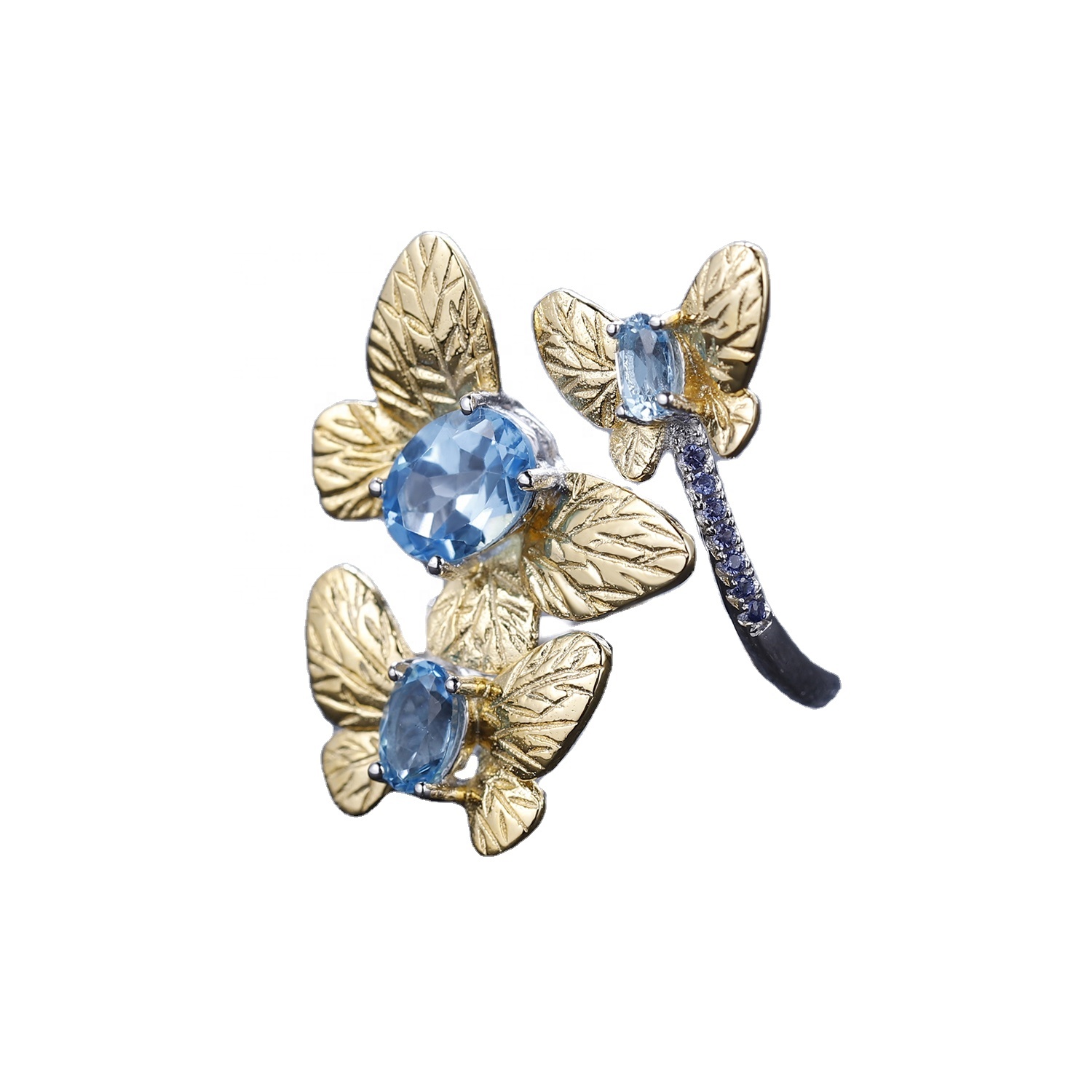 قلادة فضية مجوهرات SilverSilver 925 الفضة الحب الأحجار الكريمة قلادة متعدد الألوان اختياري 17