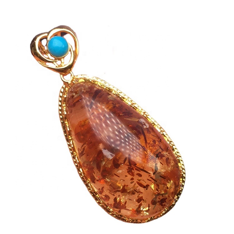 I-Natural Brown Amber.Amber umgexo.umbombo lwezimbali 17