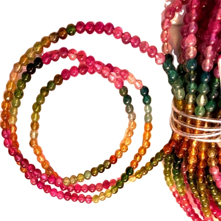 Wholesale Flores naturales de ciruelo Turmalina Ruberelita Cristal de piedras preciosas a mano con forma de llama en forma de decoración 28