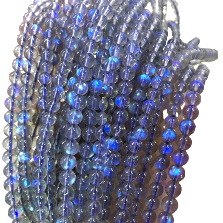 6mm 8mm 10mm labradorite shanga high daraja asili labradorite jiwe kamili strand shanga 28
