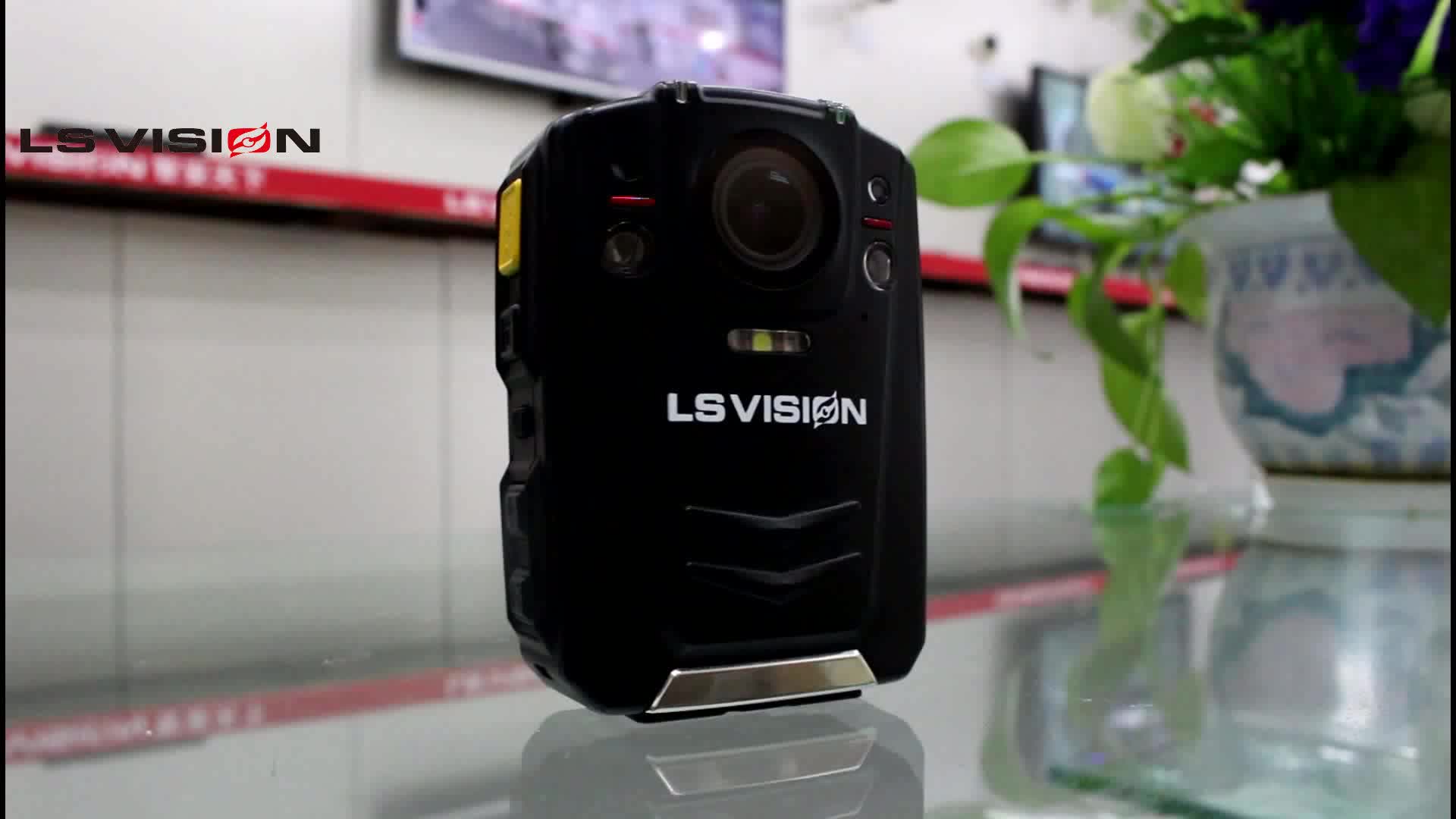 LS VISION IP68 Ambarella A12 Remote View 3G 4G Sim Card Wifi GPS Police Wearable Body Worn Video Camera for Guangdong, China