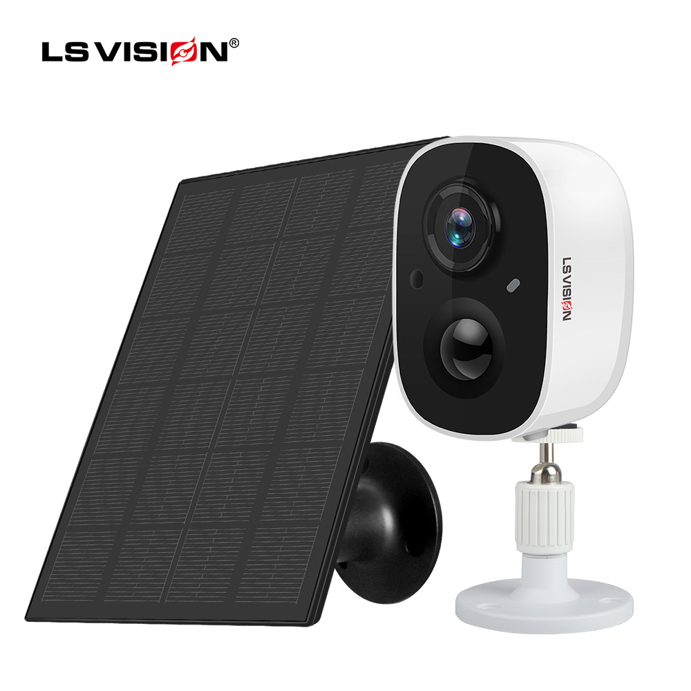 LSVISION - Full HD 1080P 5.5V AI Batería Wifi Cámara 128g PIR Cámara de  vigilancia de seguridad CCTV sin cables con mini panel solar Productos  principales