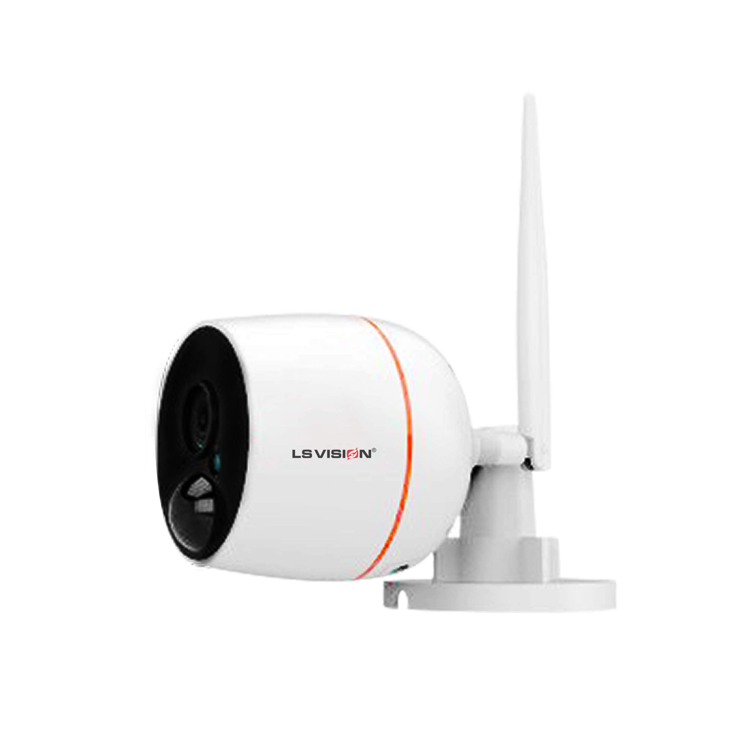 LSVISION H.265 2CH WIFI IP-камера Mini NVR Kit 1080P Беспроводная IP-камера  Система 128 ГБ TF-карта Поддержка PIR Обнаружение движения