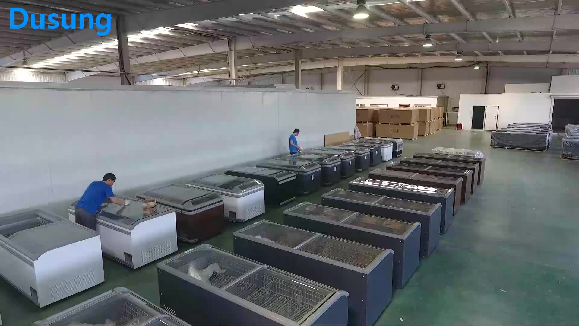 Supermarket Refrigeration Island Freezer Wholesale Commercial Deep Display Counters for Shandong, China