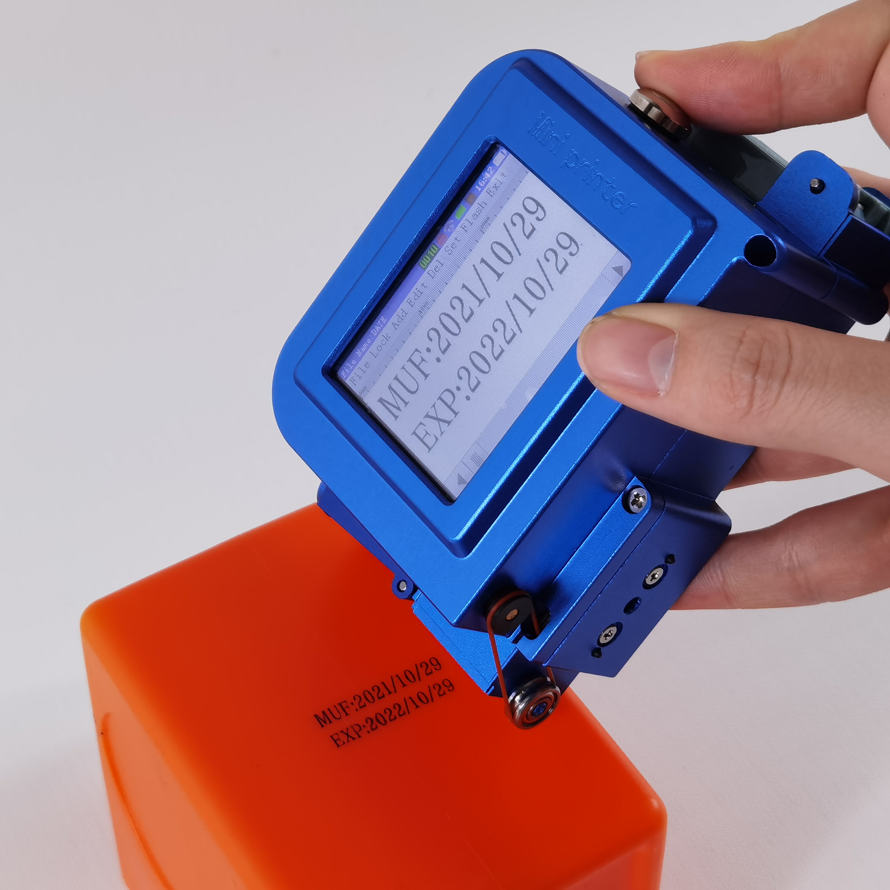 BTMark - Mini imprimante à jet d'encre portable TIJ Date d