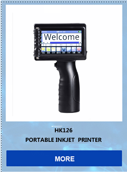 High Quality Portable 12.7mm Expiry Date Handjet Machine Handheld Inkjet Printer For Sale