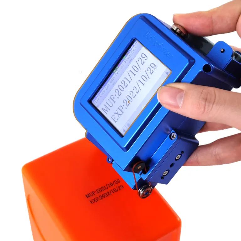 BTMark - Mini imprimante à jet d'encre portable de 12,7 mm avec codes de  date