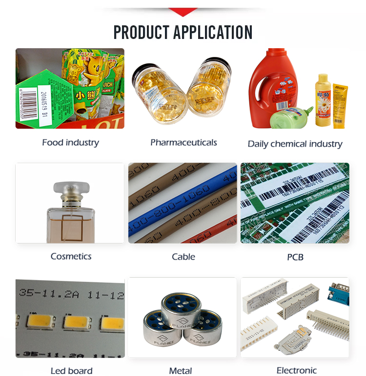 BTMARK W7 Automatic cij Printer Digital Plastic Bottle Water Pipe Label Batch Coding Expiry Date Printing Machine cij Inkjet