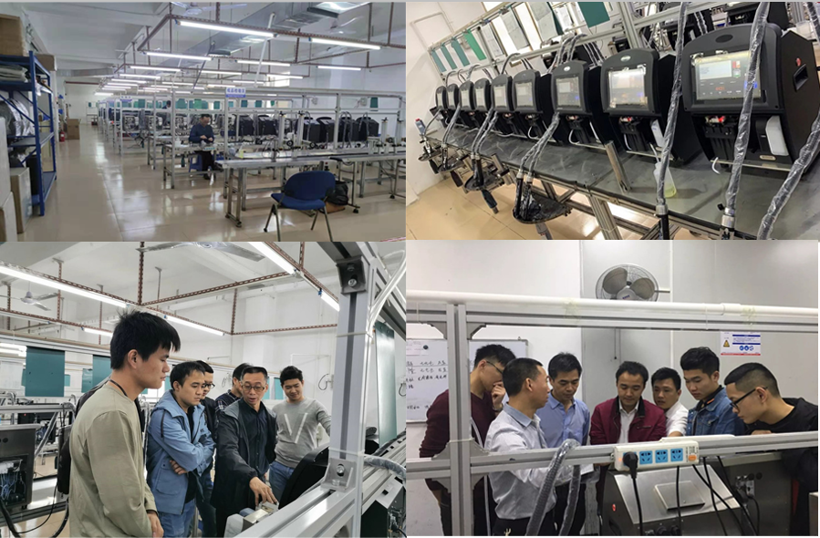 high performance automatic online tij inkjet printer printing machine for plastic jelly packaging bags