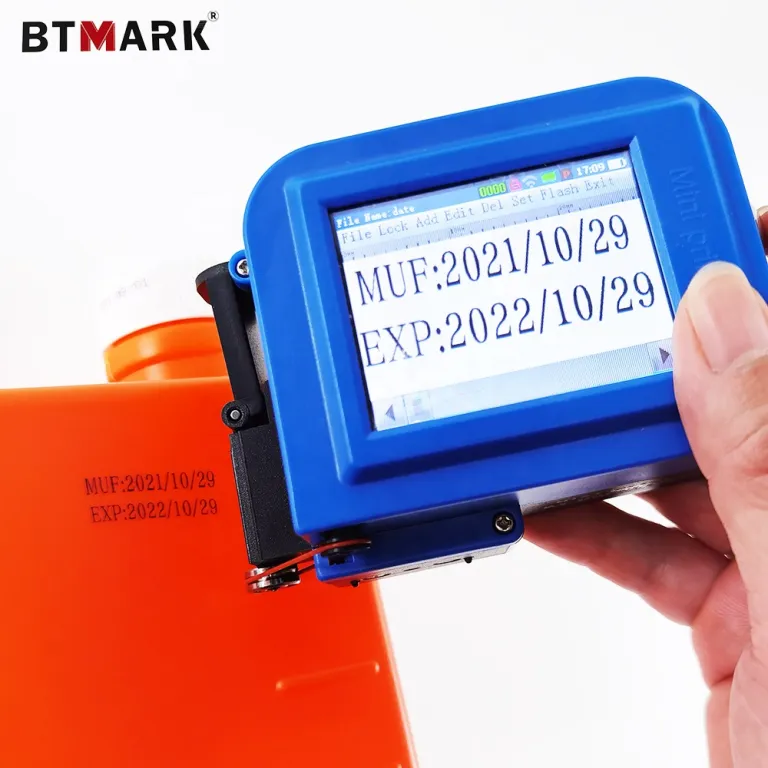 BTMark - Imprimante à jet d'encre continu BTMARK pour le codage des tuyaux  Imprimante à jet
