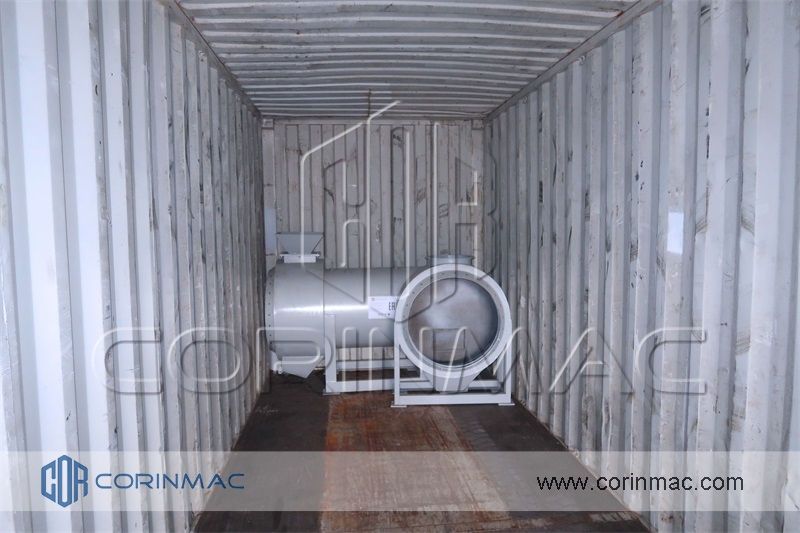 fire chamber, fire room, sand drying plant