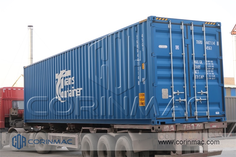 pemuatan kontainer pabrik pengering pasir