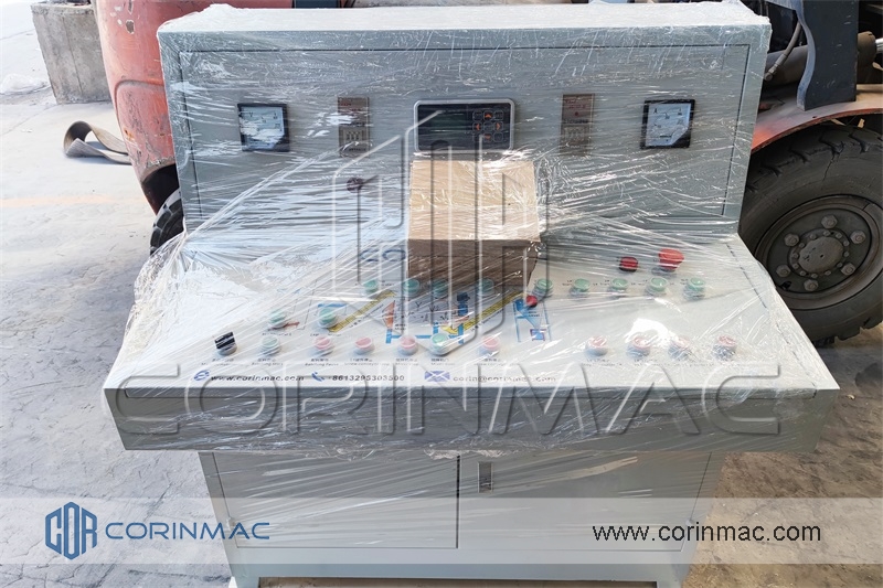 control system, dry mortar production plant
