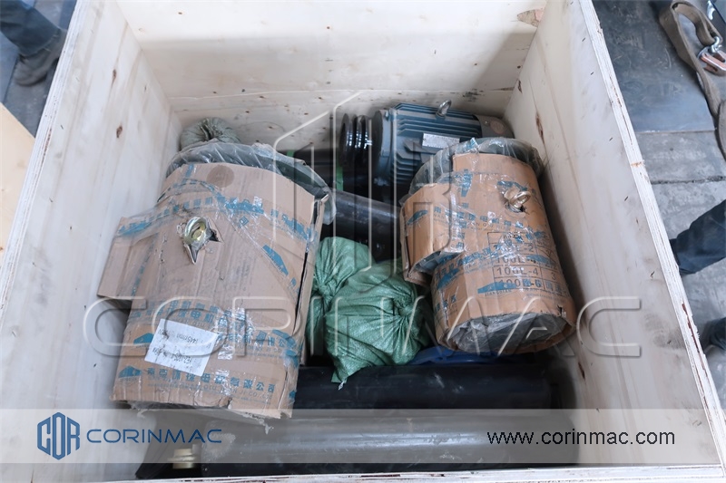 Bagian-bagian pabrik pengering pasir