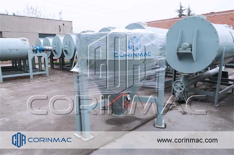 dry mortar mixer, silo
