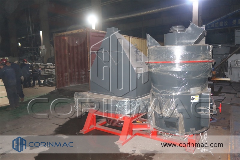 penggilingan, jalur produksi mortar kering