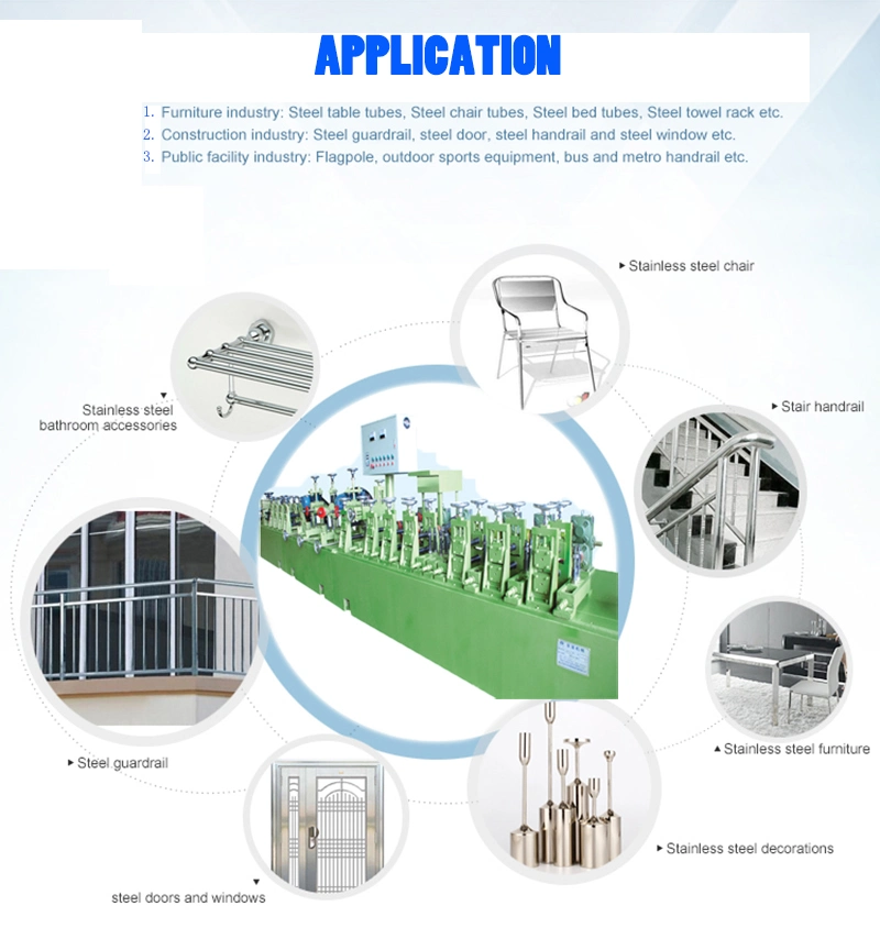 Galvanized Steel Pipe Polishing Machine Square Pipes
