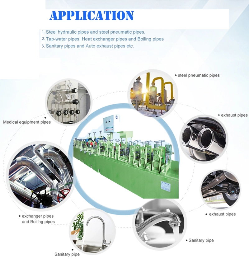 China Supplier Steel Pipe Making Machine/Tube Mill/Pipe Welding Machinery