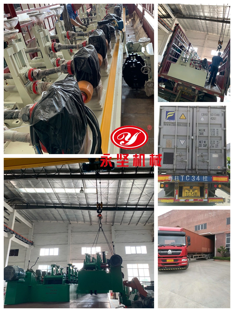 Yongjian Yj-Auto-Press Stainless Steel Round Square Tube Pipe Polisher Polishing Machine China Machinery