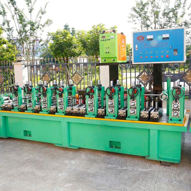 Yongjian Ss Pipe Polishing Machine 8 Heads Square Multi Pipe Polishing Machine