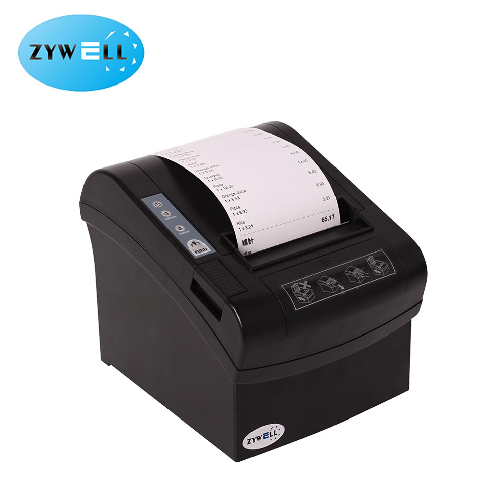 ZYWELL Thermal printer paper receipt printer ZY802 usb serial cheap