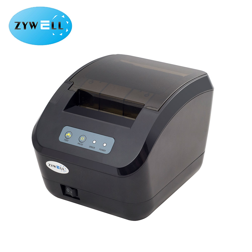 ZYWELL Thermal label printer zy609 with printer driver 80mm inkless