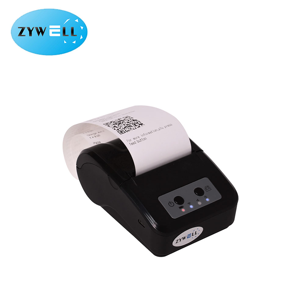 Zywell Zywell Bluetooth Portable Thermal Receipt Printer Pos Zm01 80mm Wireless Mobile Bill 1429