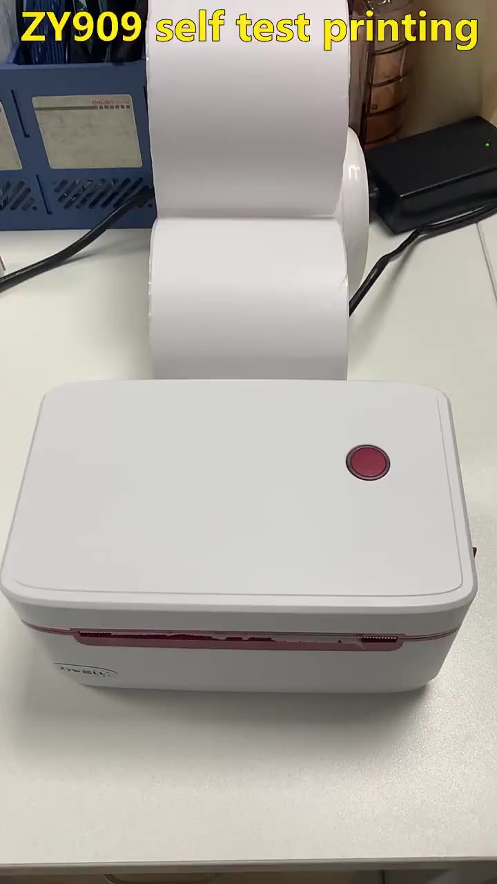ZYWELL Zywell 4 inch address printer ZY909 inkless 4x6 shipping label