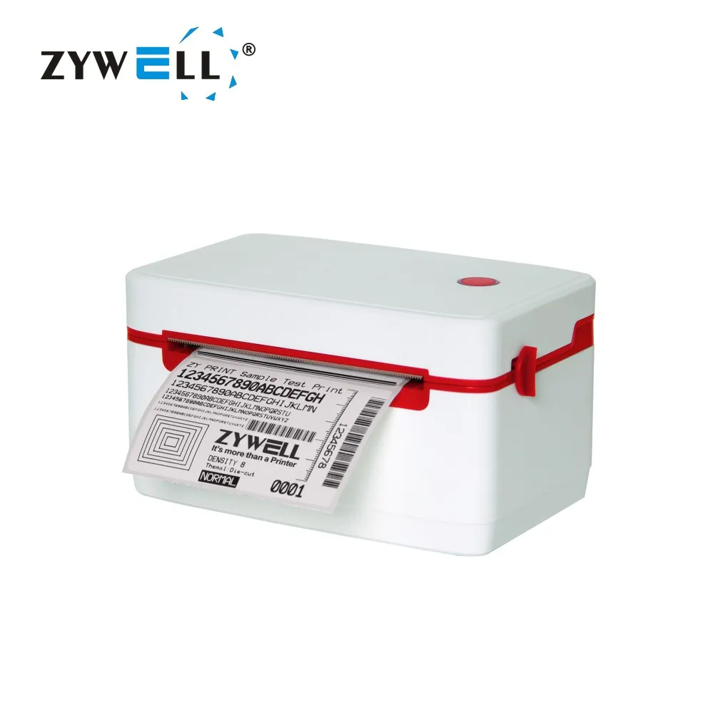 ZYWELL - 4x6 Thermal Shipping Label Printer, compatible with Amazon Ebay Esty Shopify Fedex, barcode sticker printer USB+WIFI