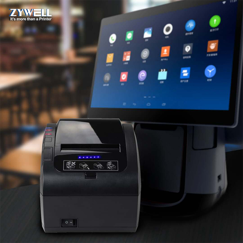 Zywell 80mm Pos Receipt Printer With Printer Drivers Download