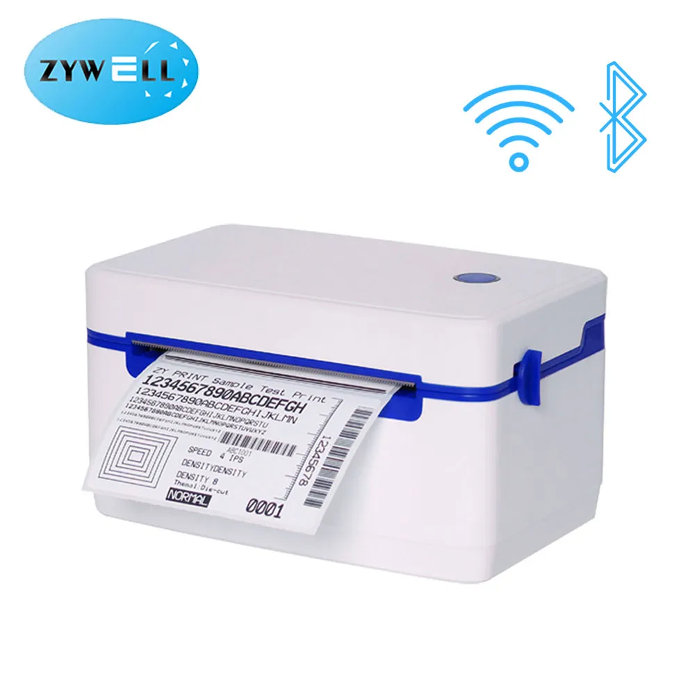 ZYWELL - Shopee best buy waybill printer ZY909 4inch barcode printer 4x6 shipping label thermal printer Thermal Printer