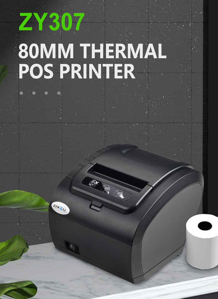 ZYWELL Bulk 80mm bluetooth thermal printer wholesale