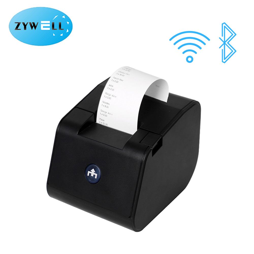 ZYWELL Zywell pos system desktop 58mm thermal printer Z58III ticket