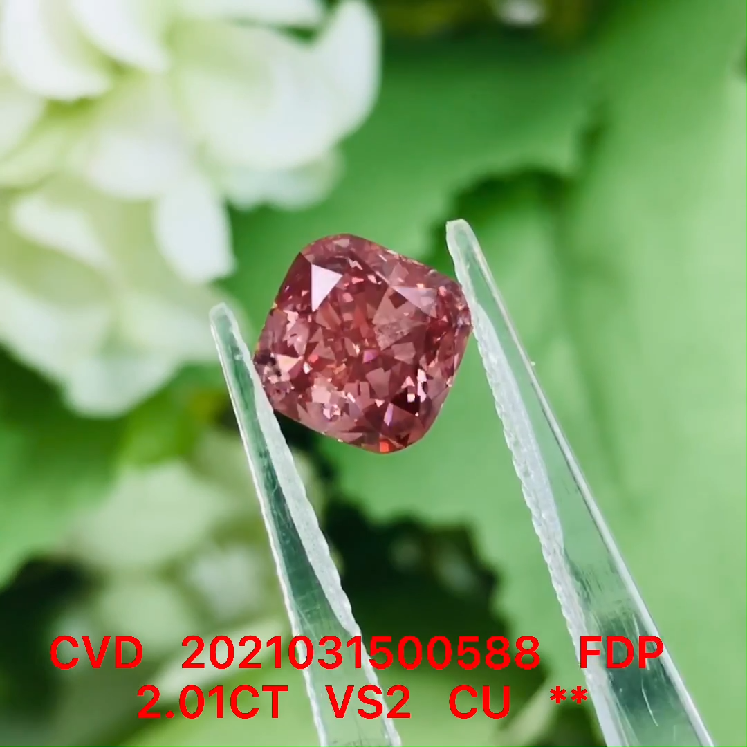 Cvd on sale pink diamond