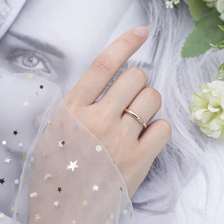 La moda de joyería elegante color oro 18K Anillo para mujer - China Señoras  anillos y joyas de diamantes precio