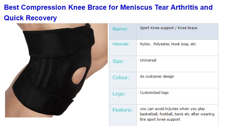 Best Compression Knee Brace for Meniscus Tear Arthritis and Quick Recovery