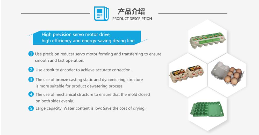 Egg box machine/Egg carton machine/Egg box forming machine EC5400