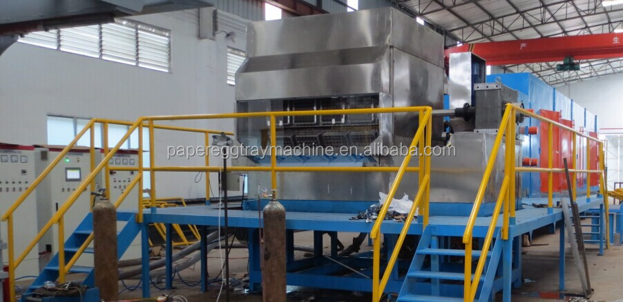 BST Molded Pulp Machine ET7200 Egg Tray Pulp Molding Production Line