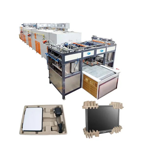 BST IPS8000 Waste Paper Pulp Forming Industrial Packaging Production Line