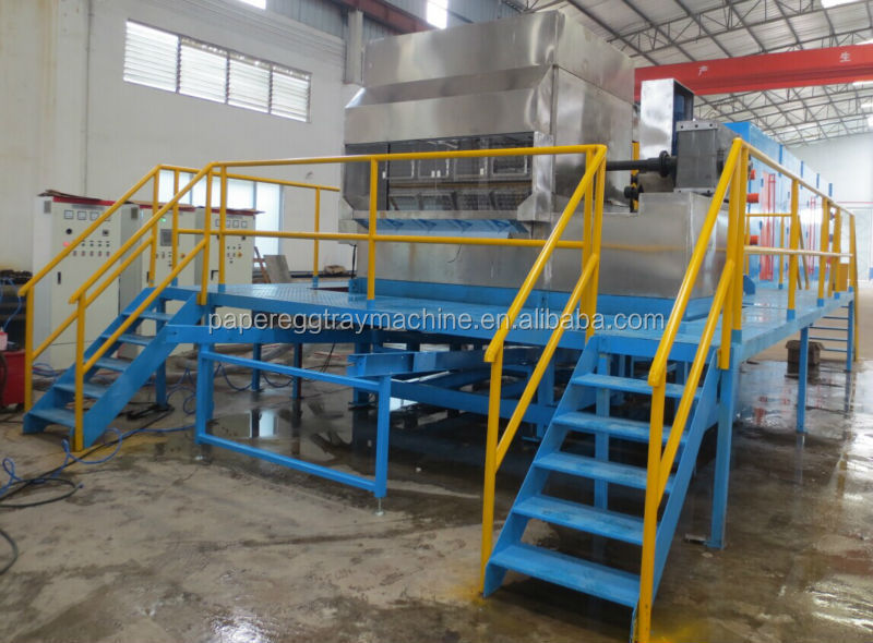 BST Molded Pulp Machine ET7200 Egg Tray Pulp Molding Production Line